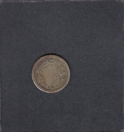 Beschrijving: 1/10 Gulden 